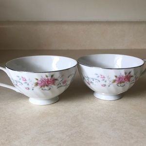 Lovely Fine China from Japan set of 2 teacups
